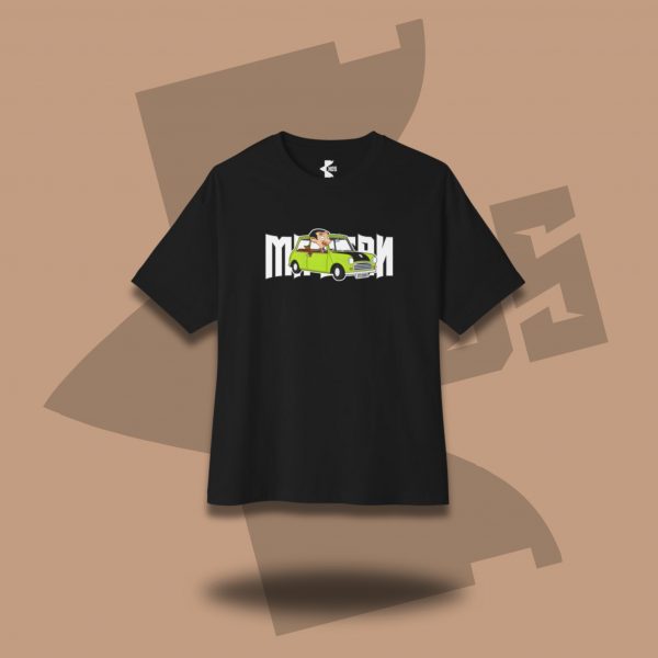 Dropshoulder T-shirt with Mr.Bean Design