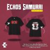 Dropshoulder T-shirt with Samurai Design